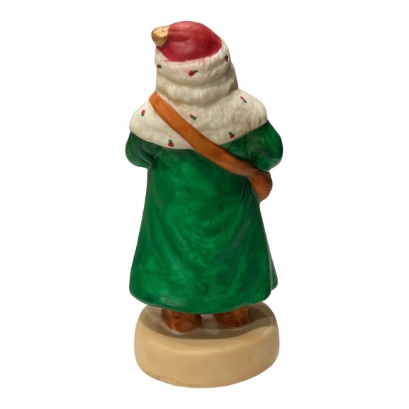 VTG Lot of 4 RUSS 4" Porcelain St. Nicholas Santa Through the Ages Figurines - Picture 3 of 11